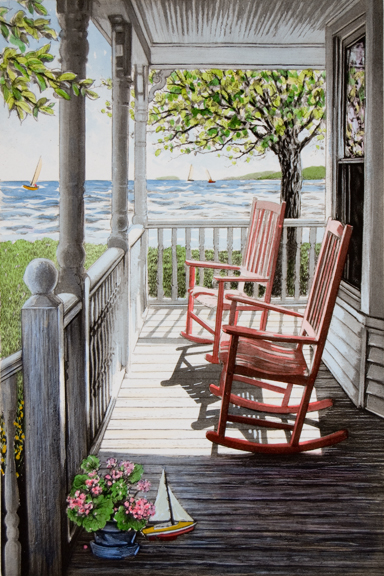 キャロルコレット October Afternoon ジグレー October Afternoon Art | Carol Collette