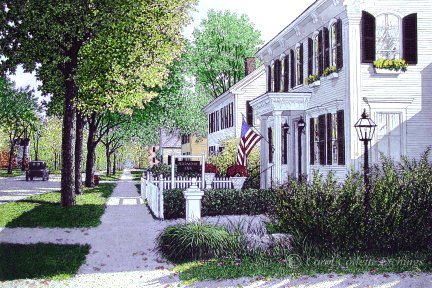 楽天市場】キャロル・コレット 「Chestnut Street in Spring」Collette