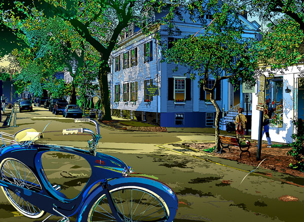 楽天市場】◇ 鈴木英人「午後の最後の陽ざし」（ノーマルエディション