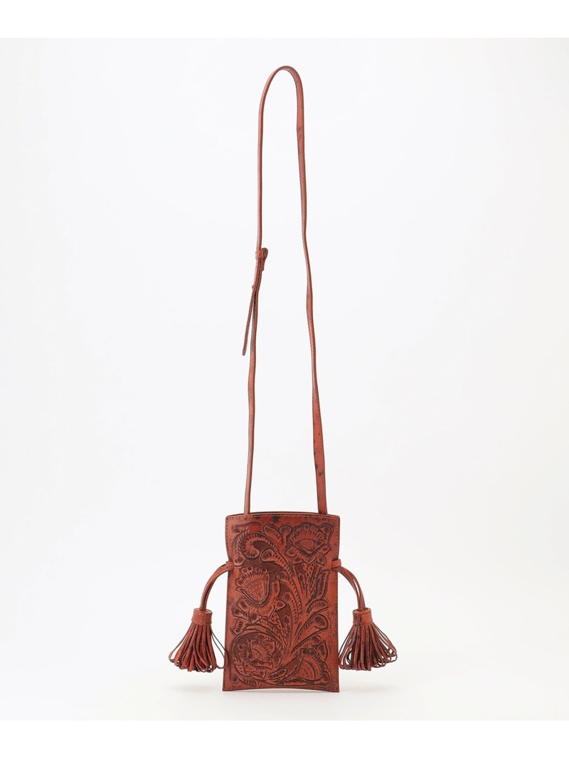 Tassel mini BAG GRACE CONTINENTAL グレースコンチネンタル バッグ ショルダーバッグ ブラウン【送料無料】[ Fashion]