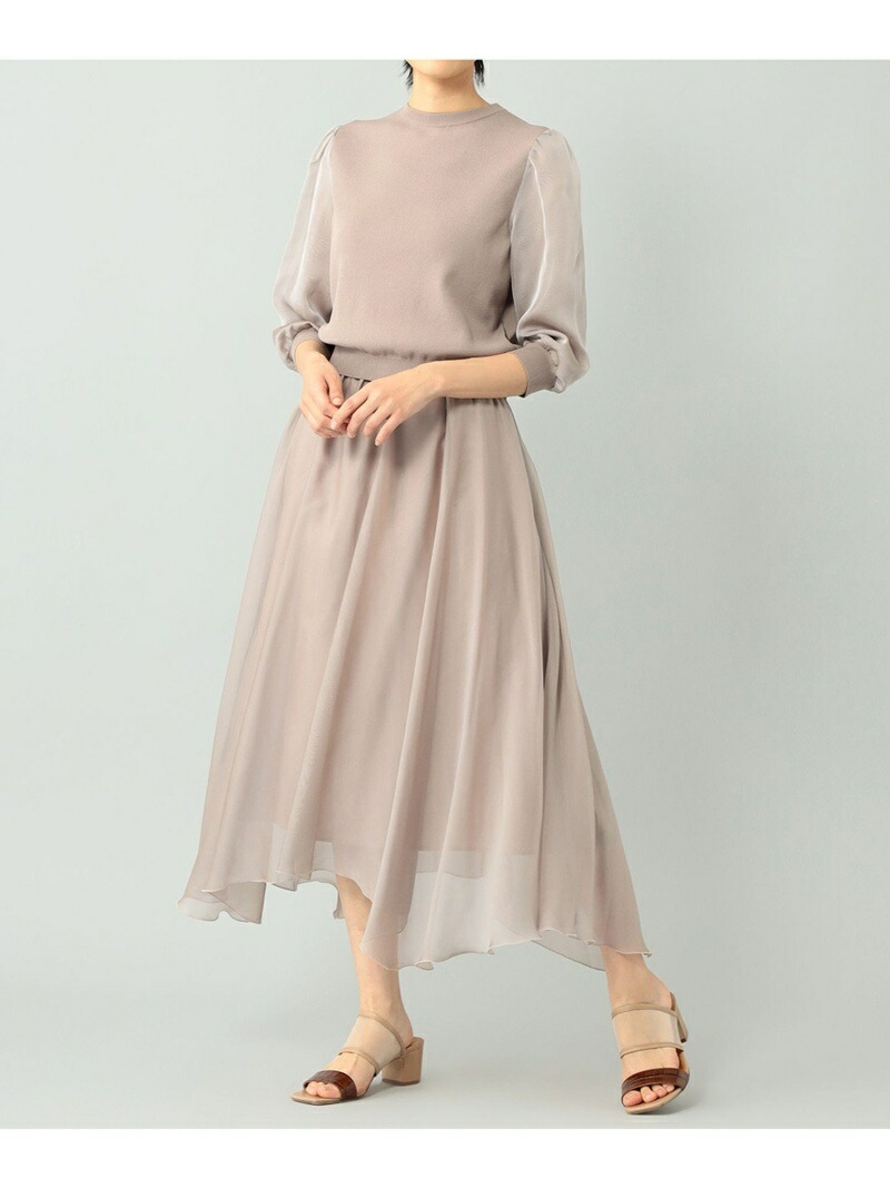 全商品オープニング価格特別価格 楽天市場 シアーコンビニットワンピース Grace Continental グレースコンチネンタル ワンピース ニットワンピース ベージュ カーキ ブラック 送料無料 Rakuten Fashion Gracecontinental Wythecharm 正規品 Advance Com Ec