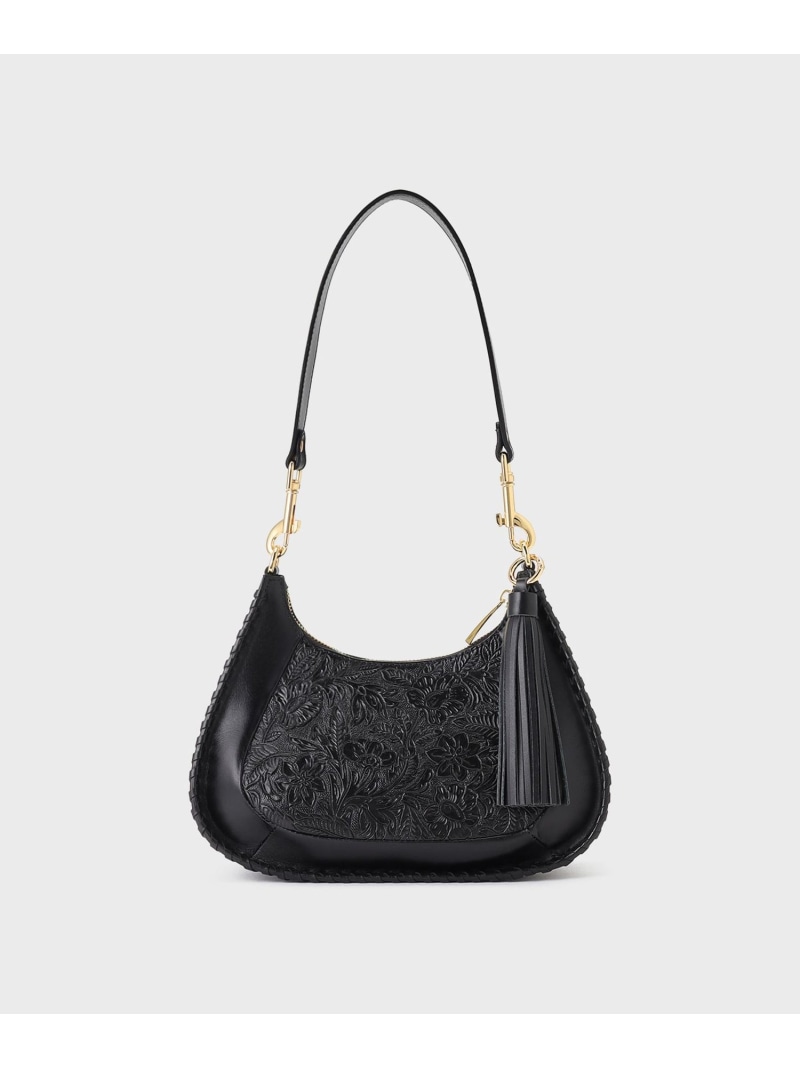 Handle MoonBag GRACE CONTINENTAL グレースコンチネンタル バッグ ハンドバッグ ブラック【送料無料】[ Fashion]