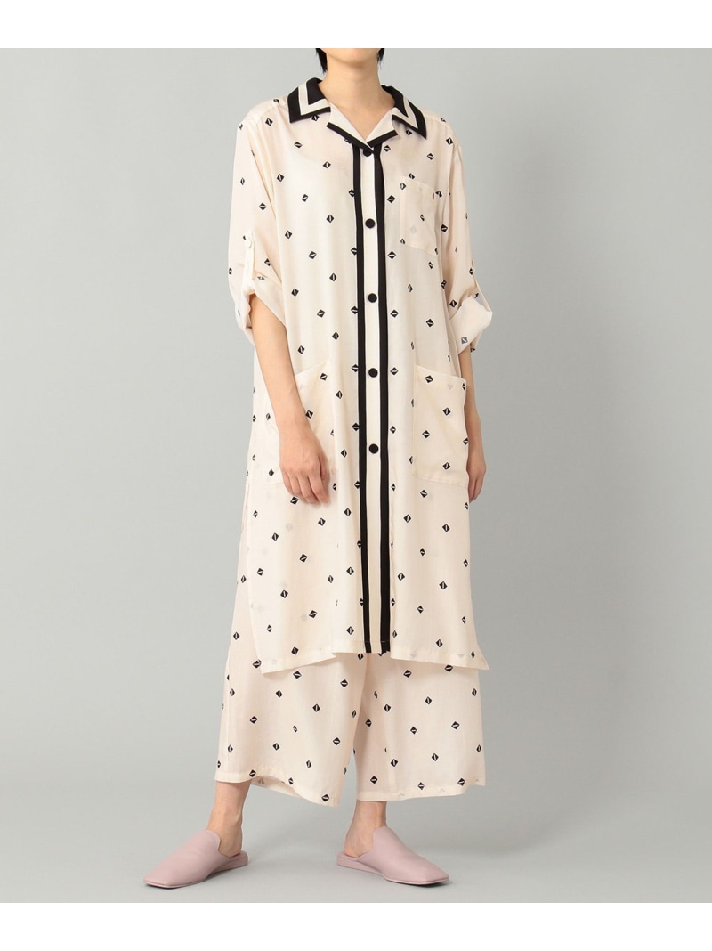 プリントパジャマ Grace インナー Continental グレースコンチネンタル