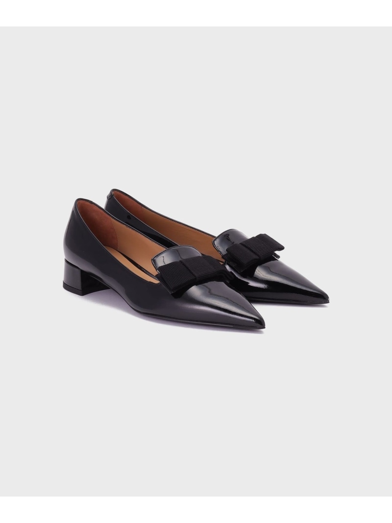 【SALE／10%OFF】PROSPERINE シュロの葉パンプス GRACE CONTINENTAL グレースコンチネンタル シューズ・靴 パンプス サクラ色 黒いこと【RBA_E】【貨物輸送無料】[ Fashion]
