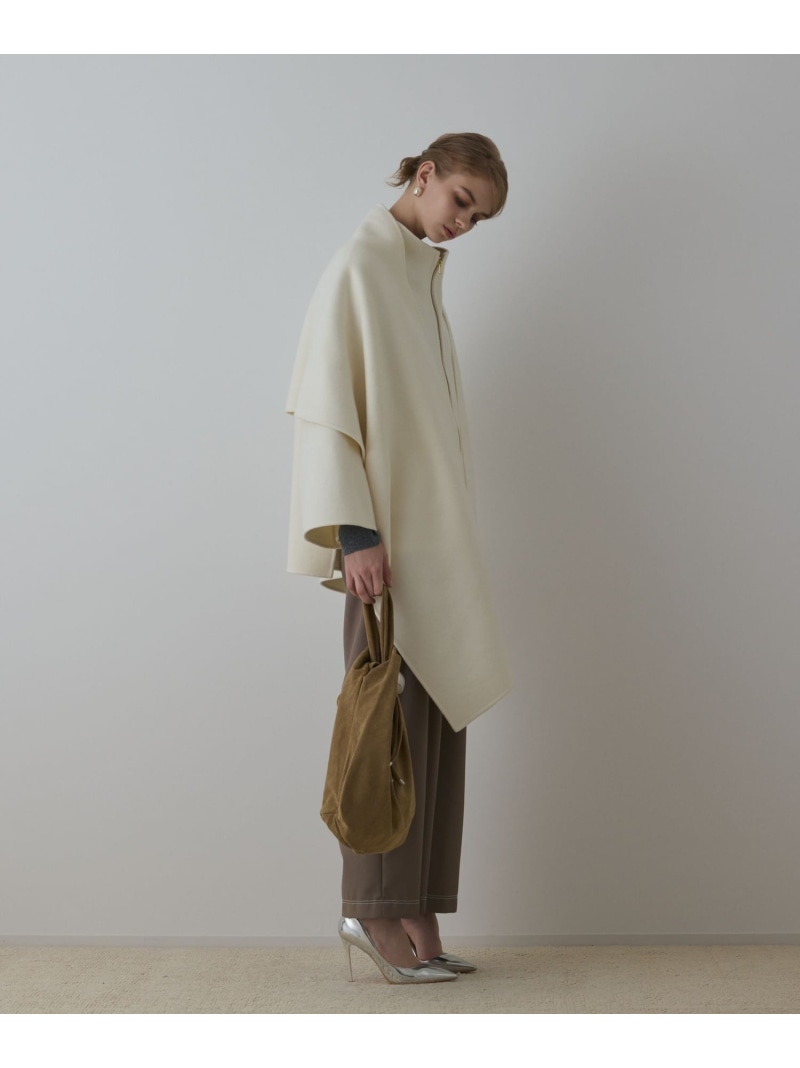 【SALE／40%OFF】ストール付リバージップブルゾン GRACE CONTINENTAL グレースコンチネンタル ジャケット・アウター ブルゾン・ジャンパー イエロー グレー ベージュ【RBA_E】【送料無料】[ Fashion]