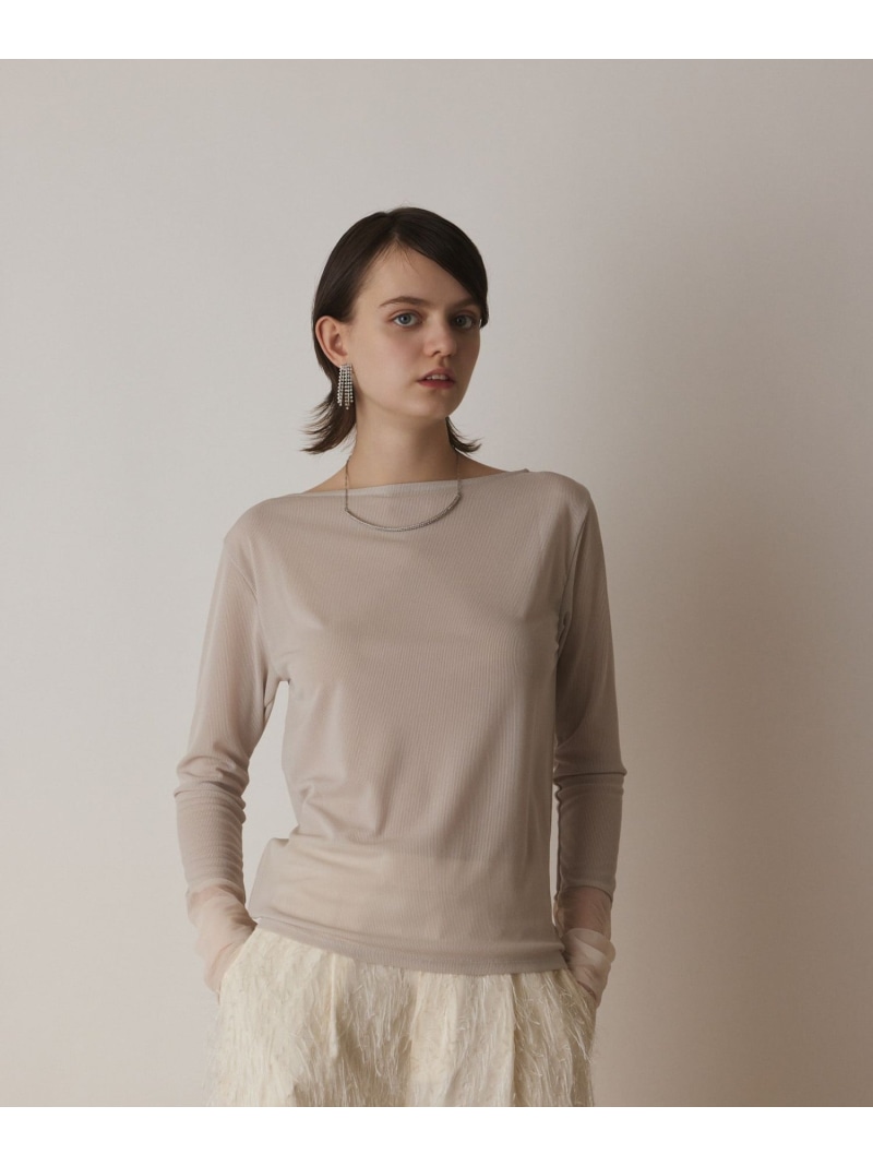 グレースコンチネンタル（ダイアグラム）ハートプリント裏毛トップス ホワイト 36 グレースコンチネンタル（ダイアグラム）ハートプリント裏毛