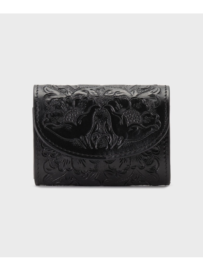 BellowsWallet GRACE CONTINENTAL グレースコンチネンタル 銭入れ・合財袋・入れもの 余分の物の銭入れ・合財袋・入れもの しろがね色 黒いこと【貨物輸送無料】[ Fashion]