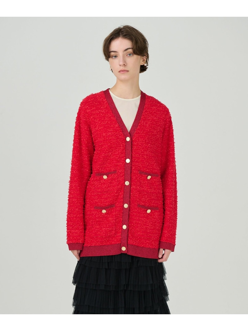 楽天市場】フラワー刺繍ニットカーディガン GRACE CONTINENTAL