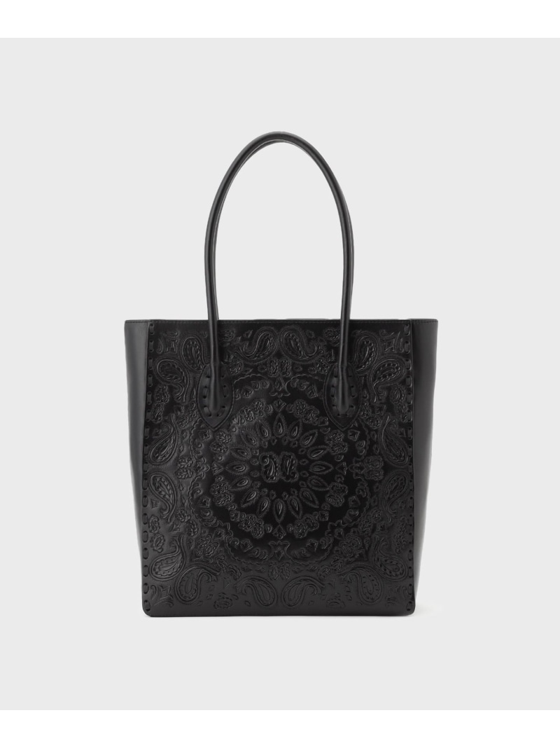 PaisleyTote GRACE CONTINENTAL グレースコンチネンタル バッグ トートバッグ ブラック ベージュ グレー【送料無料】[ Fashion]｜gracecontinental／wythecharm