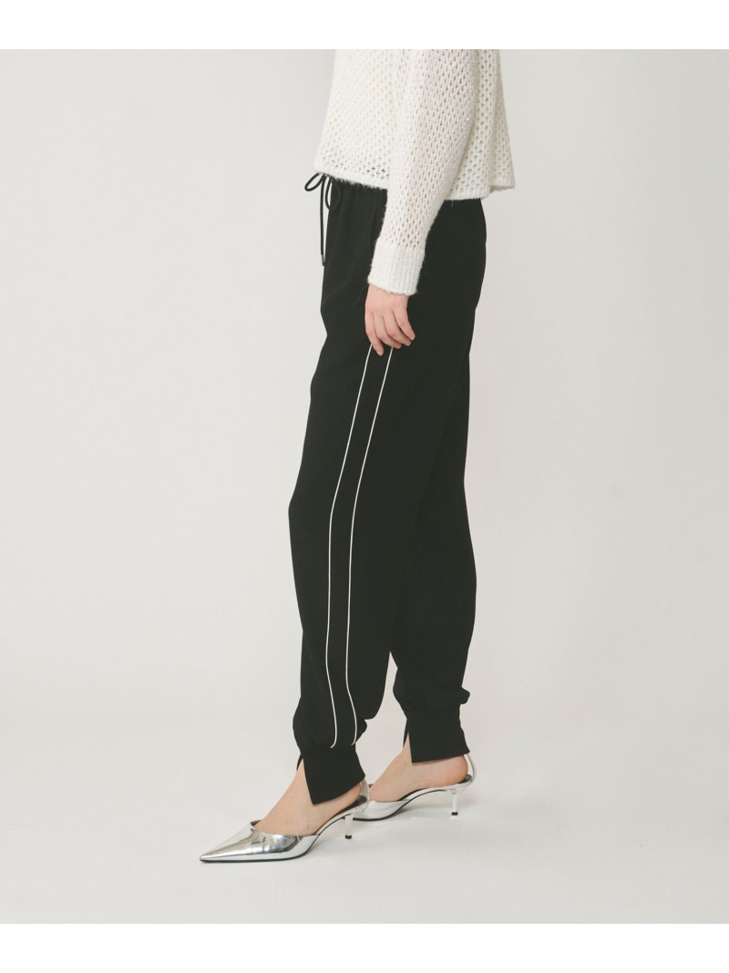 テーパーイージーパンツ GRACE CONTINENTAL グレースコンチネンタル パンツ その他のパンツ ブラック ベージュ ピンク【送料無料】[ Fashion]