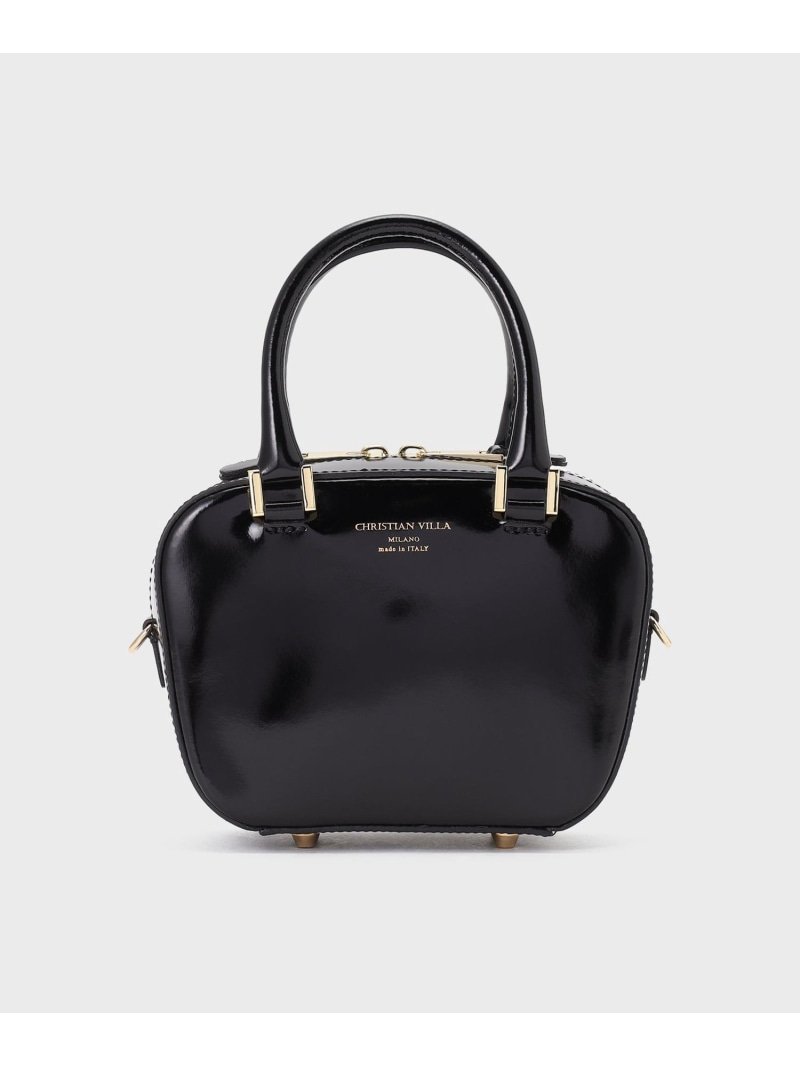 【SALE／50%OFF】CHRISTIAN VILLA SPECCHIO GRACE CONTINENTAL グレースコンチネンタル バッグ ショルダーバッグ ワインレッド ブラック【RBA_E】【送料無料】[ Fashion]｜gracecontinental／wythecharm