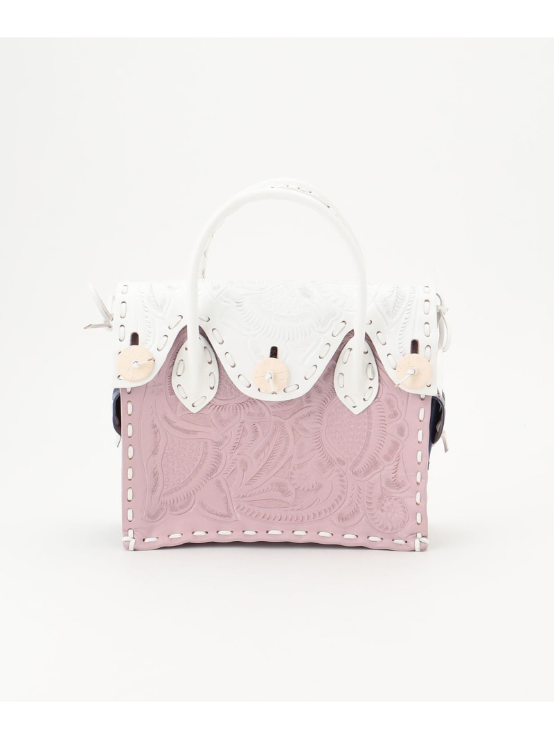BI MaestraS-ca GRACE CONTINENTAL グレースコンチネンタル バッグ ハンドバッグ ピンク ベージュ【送料無料】[ Fashion]