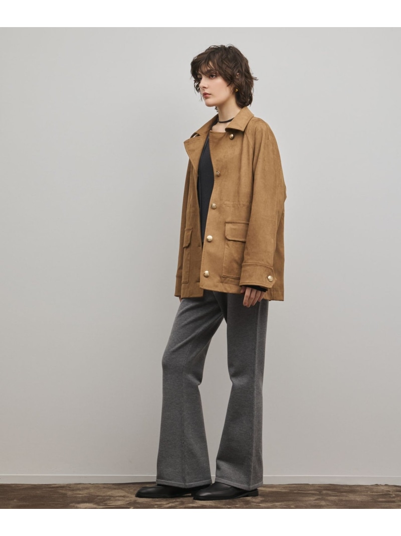 【SALE／30%OFF】カバーオールジャケット GRACE CONTINENTAL グレースコンチネンタル ジャケット・アウター カバーオール・ワークジャケット ブルー ブラウン【RBA_E】【送料無料】[ Fashion]