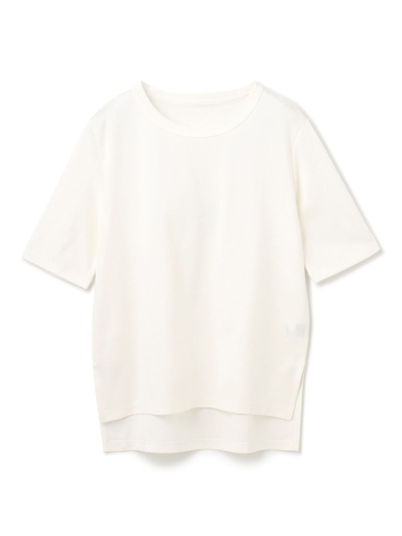 ロゴミラノリブトップ GRACE CONTINENTAL グレースコンチネンタル トップス カットソー・Tシャツ ブラック ホワイト【送料無料】[ Fashion]｜gracecontinental／wythecharm