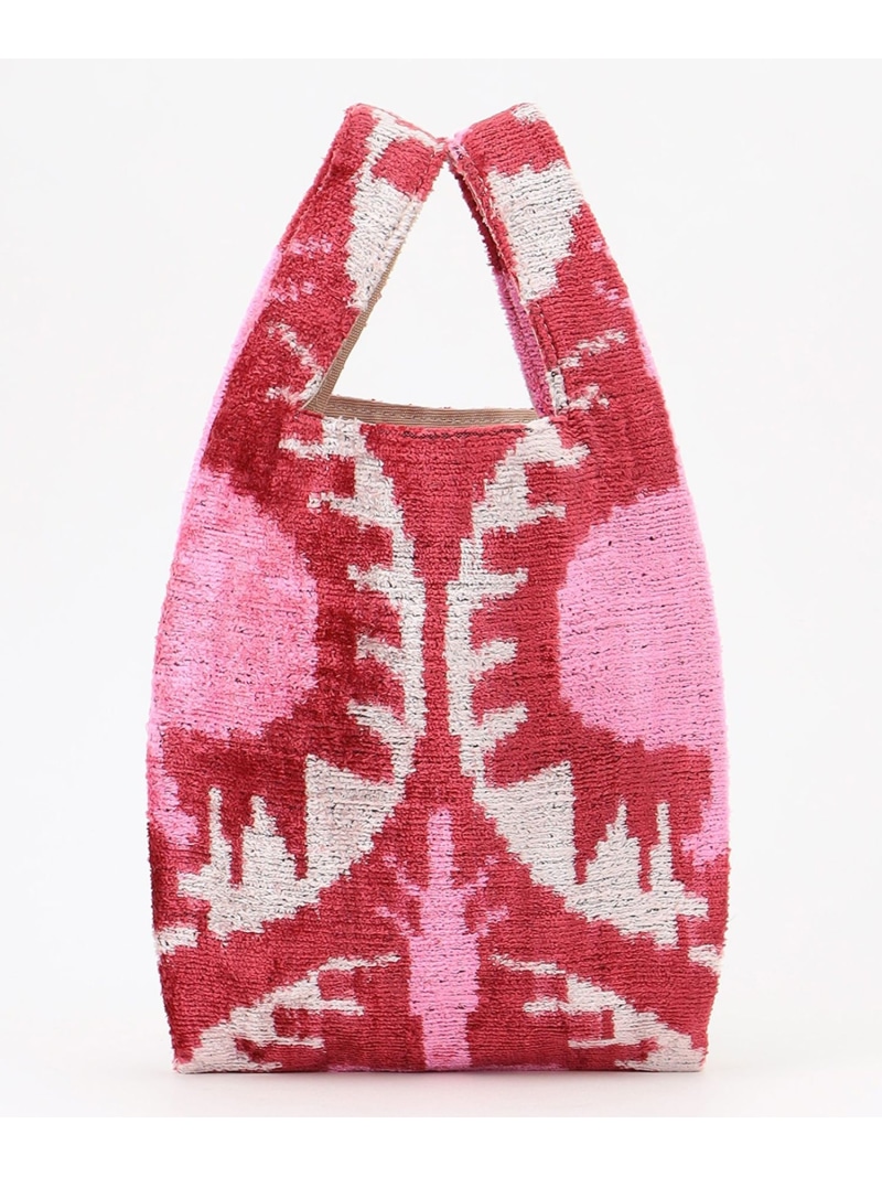 Kilim ARTS キリムマルシェバッグ GRACE CONTINENTAL グレースコンチネンタル 御徒面子 余分の物の御徒面子 青色 サクラ色【貨物輸送無料】[ Fashion]