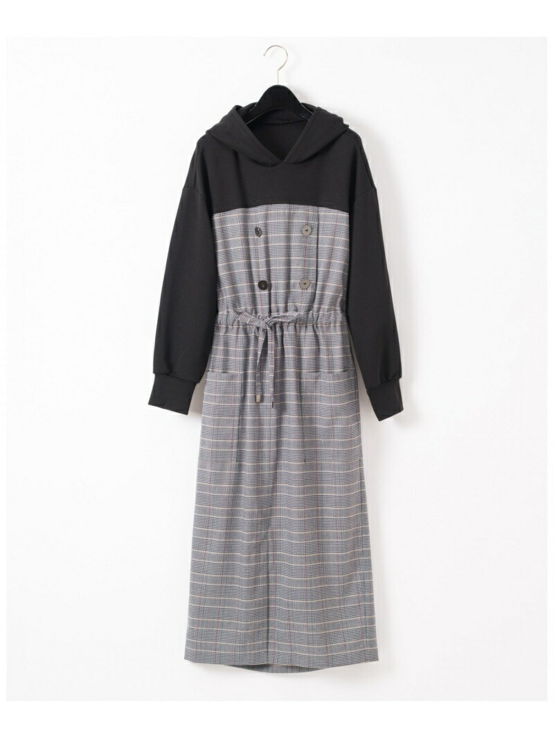 予約販売品 楽天市場 Rakuten Fashion フード付トレンチ風ワンピース Grace Continental グレースコンチネンタル ワンピース 半袖ワンピース グレー カーキ 送料無料 Gracecontinental Wythecharm 超歓迎 Alfalamanki Com