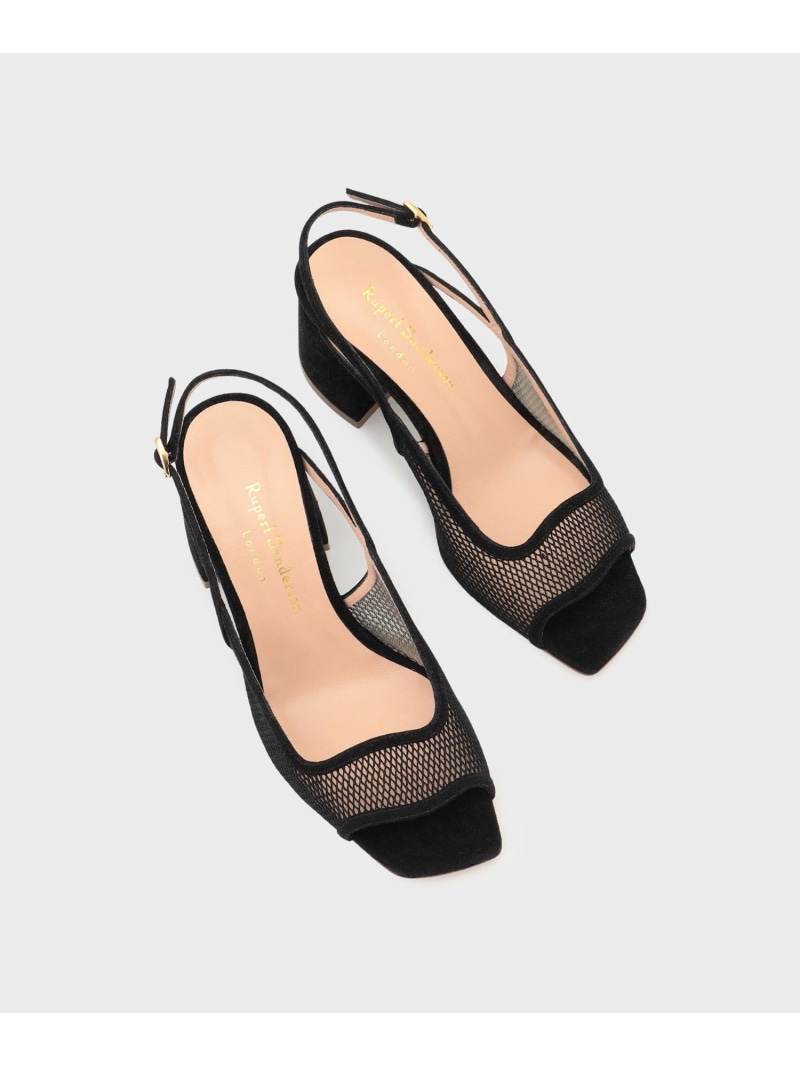 【SALE／10%OFF】Rupert Sanderson ブラックストラップヒール GRACE CONTINENTAL グレースコンチネンタル シューズ・靴 サンダル 黒いこと【RBA_E】【貨物輸送無料】[ Fashion]