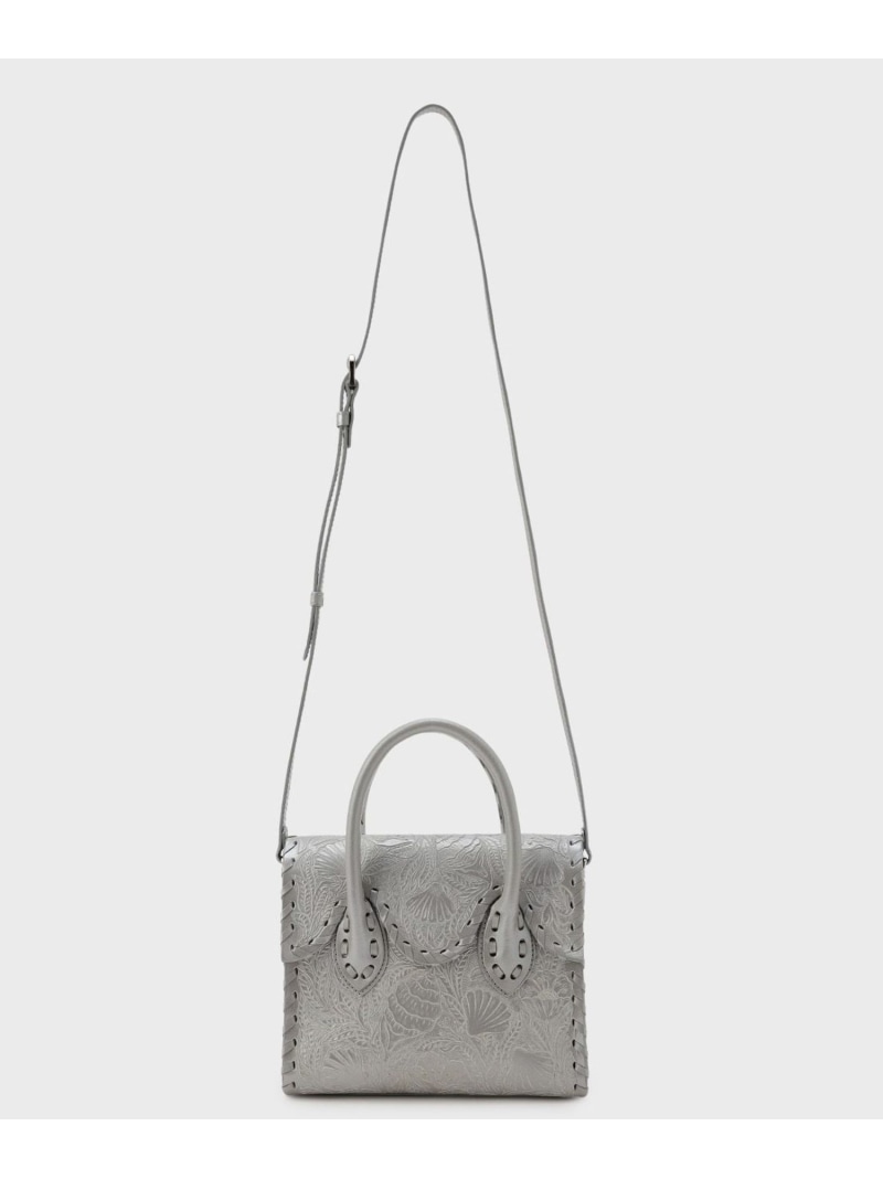 MiniRSHandbag-ga GRACE CONTINENTAL グレースコンチネンタル バッグ ハンドバッグ シルバー ブルー【送料無料】[ Fashion]