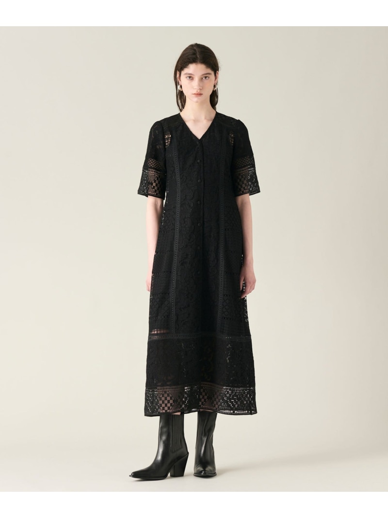楽天市場】【SALE／60%OFF】ストレッチレースフレアワンピース GRACE