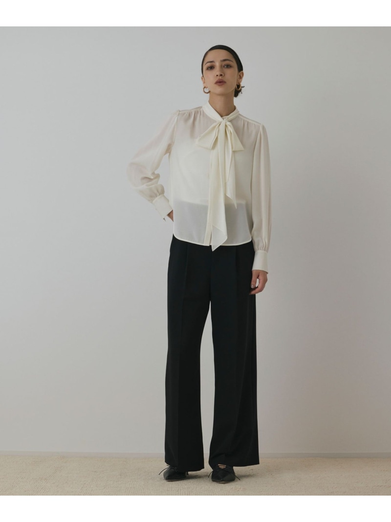 【SALE／40%OFF】トリアセボウタイブラウス GRACE CONTINENTAL グレースコンチネンタル トップス シャツ・ブラウス ピンク ベージュ【RBA_E】【送料無料】[ Fashion]