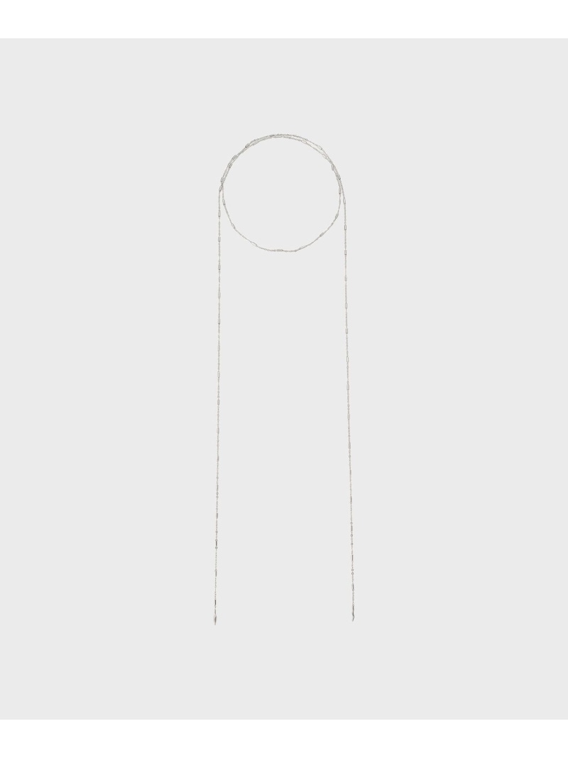 SOAC Drop Roll Necklace GRACE CONTINENTAL グレースコンチネンタル アクセサリー・腕時計 ネックレス シルバー【送料無料】[ Fashion]