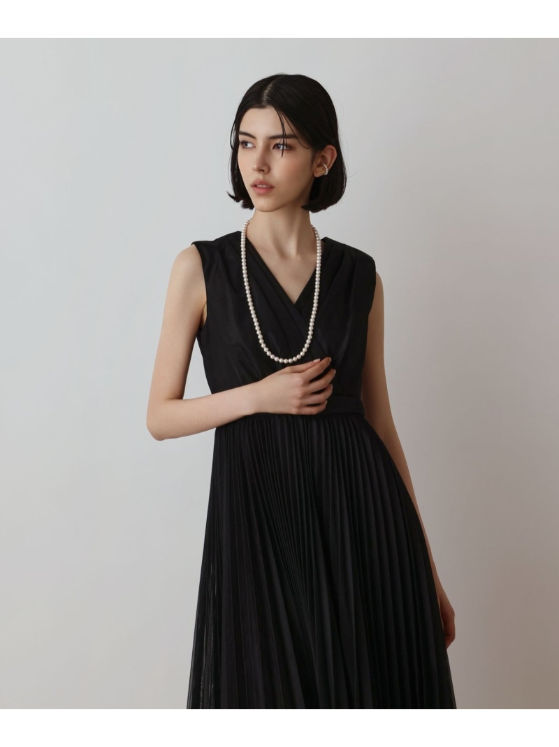 【SALE／30%OFF】ブライトメッシュワンピース GRACE CONTINENTAL グレースコンチネンタル ワンピース・ドレス ワンピース グレー ブラック【RBA_E】【送料無料】[ Fashion]