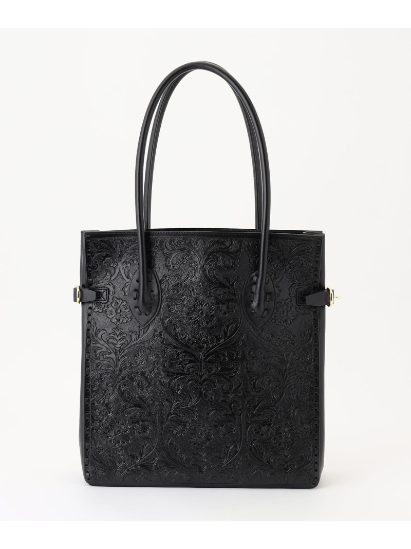 SideBeltToteBag GRACE CONTINENTAL グレースコンチネンタル バッグ トートバッグ ブラウン ブラック ホワイト【送料無料】[ Fashion]