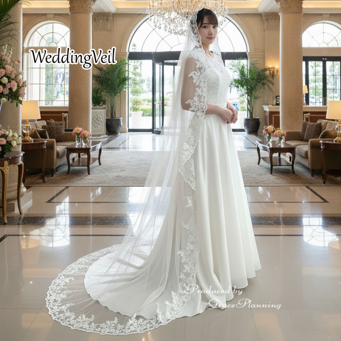 楽天市場】在庫処分【2タイプ】ウェディング ベール 刺繍レース