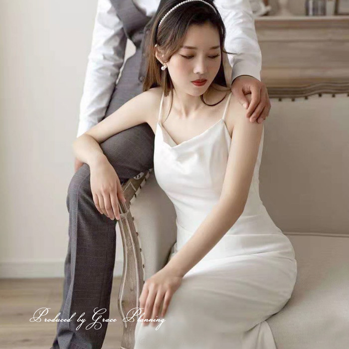 二次会に Weddingdress ウエディングドレス ウェディングドレス 前撮りやロケーションフォト ウエディングドレス 白 New ウエディング ドレス 二次会 スレンダーライン 花嫁ドレス ウェディングドレス スレンダードレス 花嫁ドレス Weddingdress 5号7号9号11号 Gcd 06