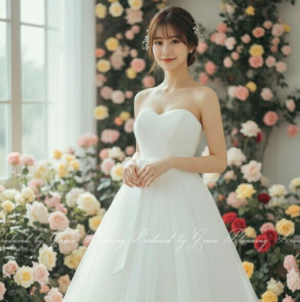 楽天市場】【再入荷】ウェディングドレス Aライン レース 刺繍