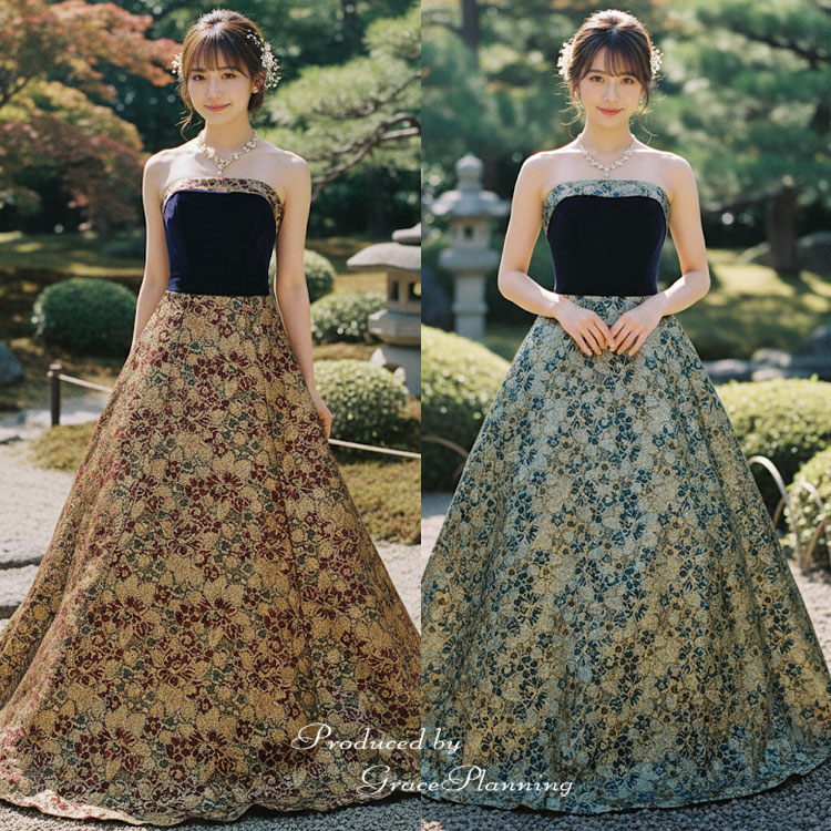 構成要素2000円OFF 色合い御召しもの ロング御召しもの ゴールド×パープル お姫様伝達ルート A伝達ルート かき鳴らす会用御召しもの (7号9号11号13号/SMLXLLL大いさ)天鵞絨調 和柄 和風柄 告げ知らせる会 寄り合い御召しもの 個人的特徴的目論む クリスマス 寄り合い御召しもの 一こま御召しもの(シーディー80026m-fk)