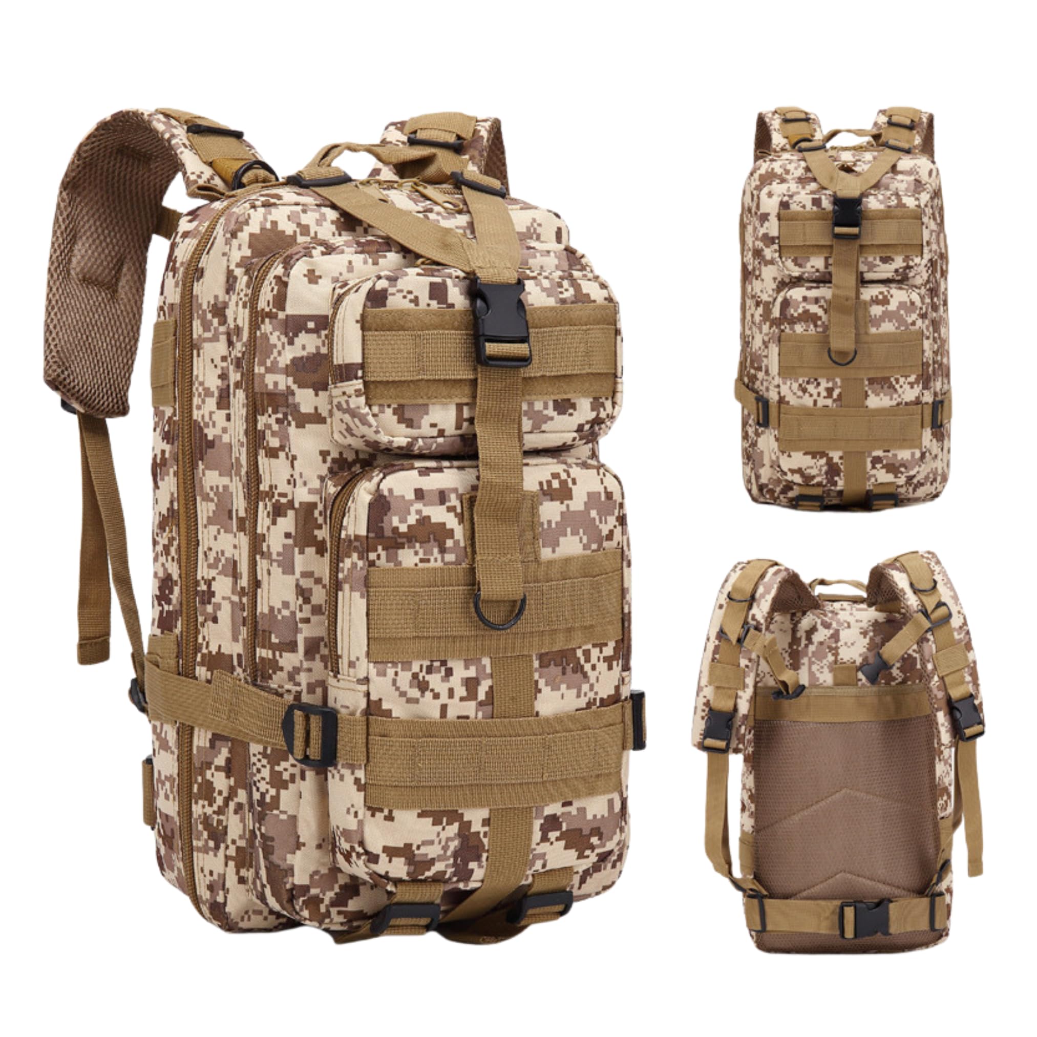 登山 リュックサック タクティカル ミリタリー バッグパック 30? システム 軍用 キャンプ サバゲー コンパクト 耐摩耗 丈夫 アサルト アウトドア 防災バッグ|Grace Select