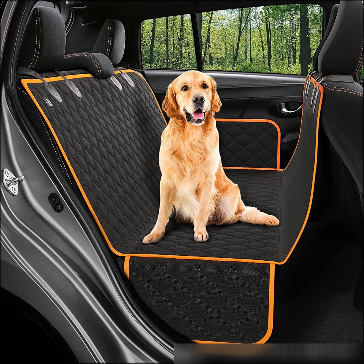犬用カーシート ペット用 カー用品 犬用カーシートカバー 車ドア保護 軽自動車 車用ペットシート 全車種 耐久 清潔簡単 水洗い可能 頑丈 洗える SUV アウトドア 散歩 旅行 トランクシート|Grace Select