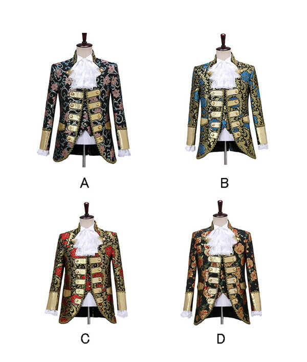 市場 演出服 演奏会 メンズ 王子様 舞台ステージ 貴族 舞台 男性スーツ 中世 衣装 公爵 貴公子 大人