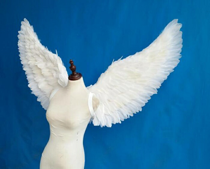 天使 羽 コスプレ道具 羽 翼 Wing ウイング ホワイト ブラック ブルー ピンク パープル 78 130cm 天使みたい 妖精 悪魔 ファッションショー パーティーグッズ 撮影 ステージ道具 イベント 文化祭 Cosplay用 コスプレ Cosplay コスチューム ハロウィン クリスマス