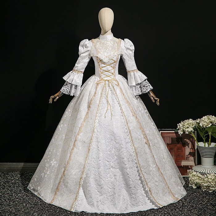 貴族 ドレス 油絵風 お姫様 衣装 カラードレス ロング 宮廷 王族服 お嬢様 舞台衣装 復古 ジュリエット ヨーロッパ ステージ衣装 オペラ声楽 撮影 西洋ドレス レディース ロングドレス 貴族ドレス 中世 貴婦人 ワンピース 演出服 演劇 ハロウィン 女性 ba111n1n1lc|グレースショップ