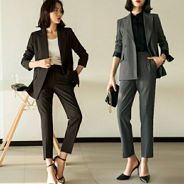 直営店限定 楽天市場 スーツ レディース パンツセットアップ フォーマル ビジネス 春 秋 冬 ママ 母 母親 親 七五三 通勤 Ol 女性 仕事 グレー ブラック ジャケット パンツ 2点セットdg1s1 代引不可 グレースショップ ふるさと納税 スーツ セットアップ パンツ