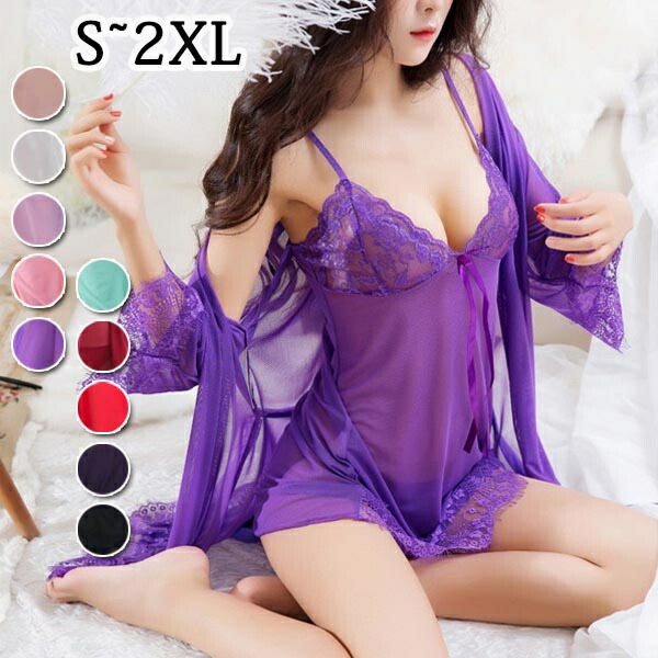 ピンク ベビードール 4点セット 勝負下着 ランジェリー ナイトウェア 楽天市場】【スーパーSALE】セクシーランジェリー ベビードール