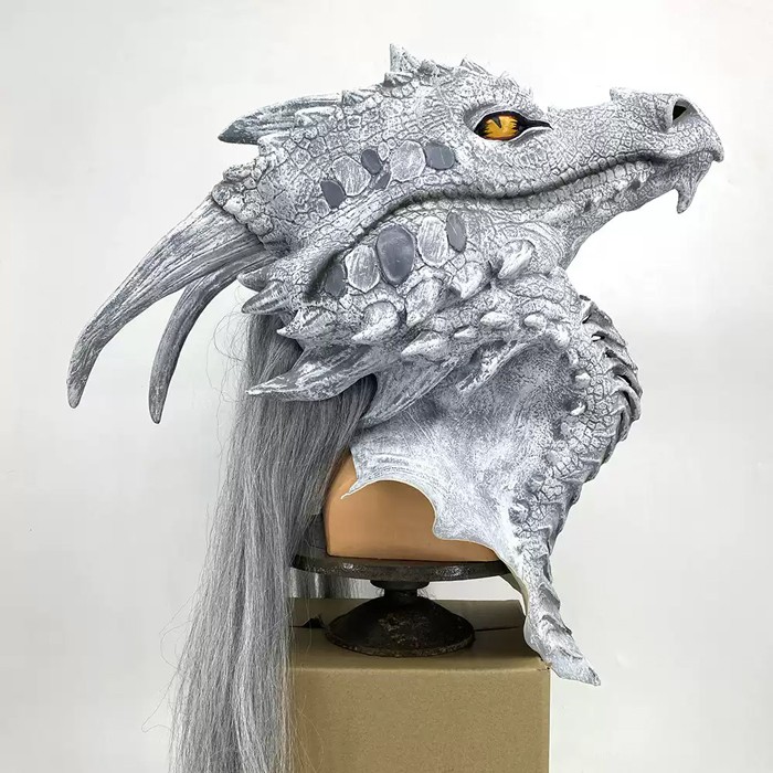 パーティーグッズ マスク コスプレ 龍 かっこいい コスプレ パーティーグッズ お面 コスチューム 小道具 ふわふわ ハロウィン 変装 変顔 仮装舞踏会 大人サイズ イベント用品 仮面舞会 面白い 被り物 ゲーム 宴会 忘年会 仮装 変装 mj022zbzblc