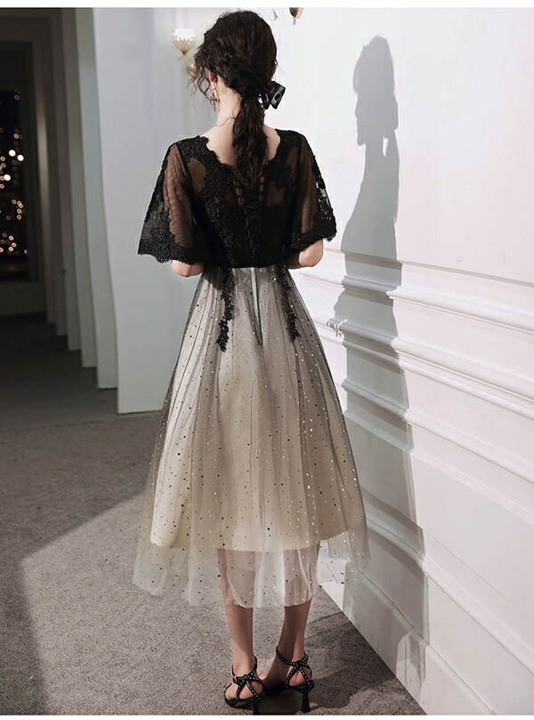 パーティードレス ロングドレス 演奏会 袖付き ドレス 五分袖 成人式 同窓会 大人 ピアノ 発表会 Aライン 結婚式 ステージドレス 二次会 母親 ウエディング ハワイ ワンピース 代 30代 40代 Dw261zezejc Rvcconst Com