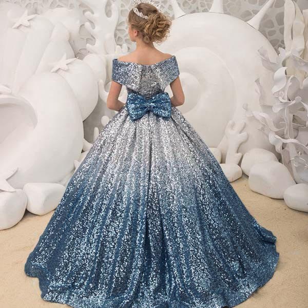 子供ドレスピアノ発表会ロングドレス演奏会トレーンドレスお姫プリンセス上品エレガント女の子結婚式フォーマルブルーキッズドレスフラワーガールイベント誕生日ハロウィンクリスマス撮影110120130140150160dg269t2t2jc