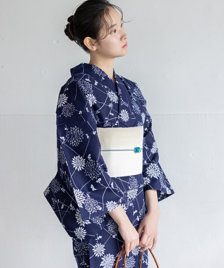 【二橋染工場】捺染こだわり浴衣2点セットby yukatakan grace