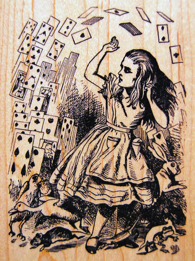 楽天市場】ラバースタンプ 鏡の国のアリス ハンプティ ダンプティ