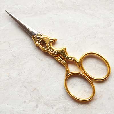 フランス　アンティーク　銀製品　1800年代　ハサミ　k18 フランス アンティーク 銀製品 1800年代 ハサミ k18