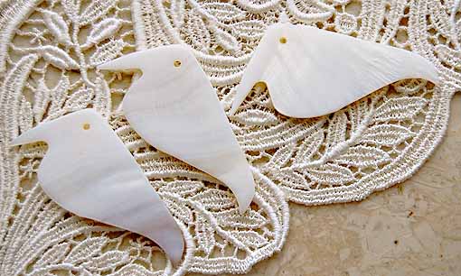 楽天市場】白蝶貝の糸巻き 2個セット 野うさぎ