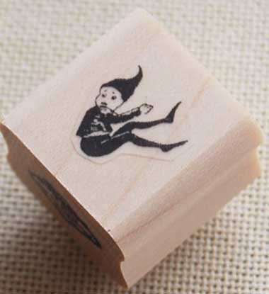 楽天市場 小さなラバースタンプ 落ちていく妖精 木の持ち手 ウッドマウント 輸入スタンプ アートスタンプ ゴム印 スタンプ グレイスワーク