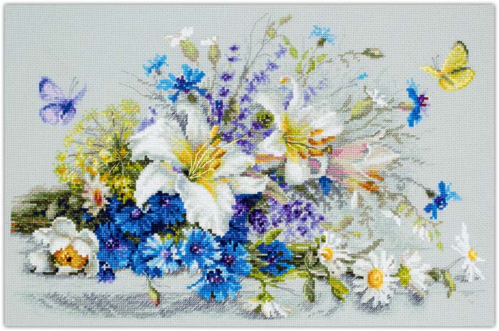 刺繍 クロスステッチ キット 花 オーブンの人気商品・通販・価格
