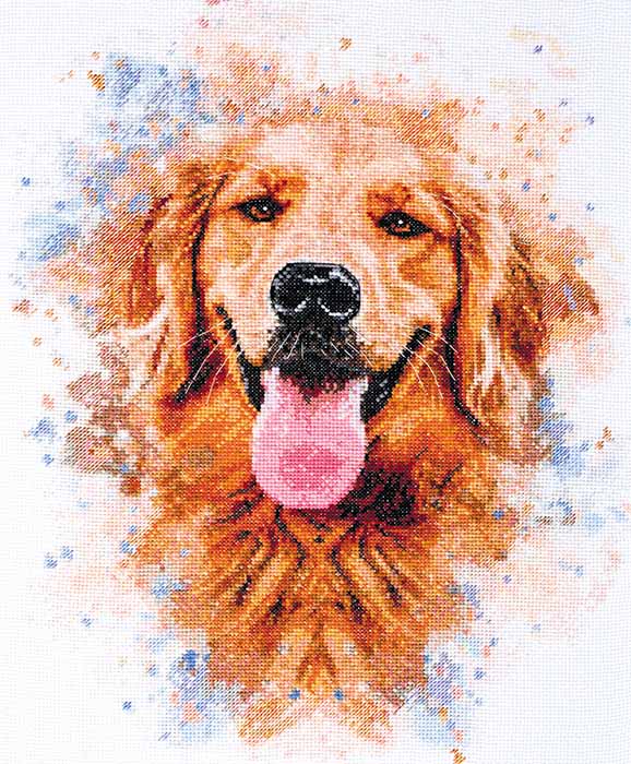 メール便送料無料 クロスステッチ 刺繍キット アブリスアート Abris Art フレンド 14ct 動物 犬 クロスステッチキット ししゅう 刺繍｜グレイスワーク