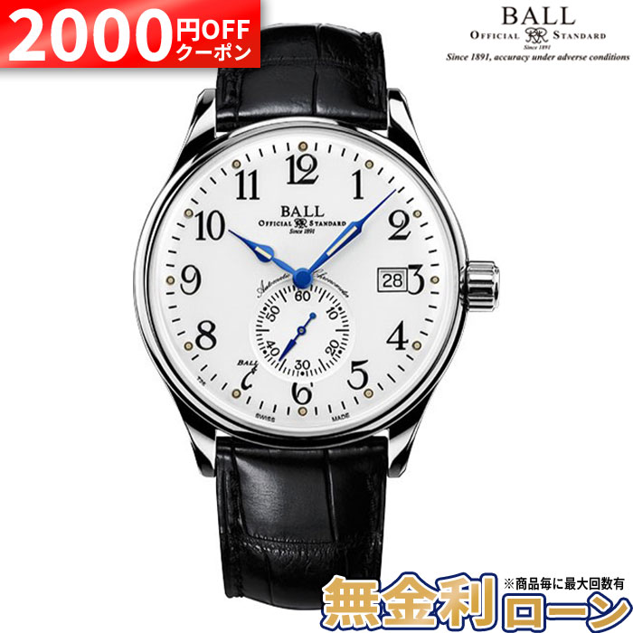 【2000円OFF最大P57倍】【無金利36回】NM3888D-L1CJ-WH BALL Watch Trainmaster STANDARD TIME ボールウォッチ トレインマスター スタンダードタイム 世界限定1,000本 夏ギフト|グラシス時計専門店