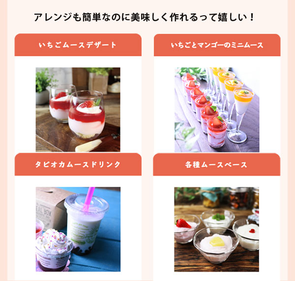 【ジーエスフード】GSムースベース杏仁500ml/希釈用シロップ可・業務用